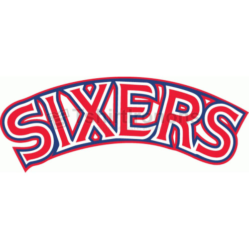 Philadelphia 76ers T-shirts Iron On Transfers N1152 - Click Image to Close